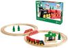 Brio DŘEVO Baby vláčkodráha osmička Classic set s doplňky 22ks Brio DŘEVO Baby vláčkodráha osmička Classic set s doplňky 22ks