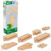 Brio DŘEVO Koleje 12ks startovací sada doplněk k vláčkodráze Brio DŘEVO Koleje 12ks startovací sada doplněk k vláčkodráze