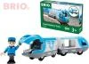 Brio DŘEVO Set elektrická vlaková souprava + figurka strojvedoucí na baterie Brio DŘEVO Set elektrická vlaková souprava + figurka strojvedoucí na baterie