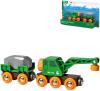 Brio DŘEVO Set Vagon s nákladem + jeřáb doplněk k vláčkodráze 33698 Brio DŘEVO Set Vagon s nákladem + jeřáb doplněk k vláčkodráze 33698