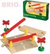 Brio DŘEVO Železniční přejezd funkční set 4ks se závorami doplněk k vláčkodráze Brio DŘEVO Železniční přejezd funkční set 4ks se závorami doplněk k vláčkodráze