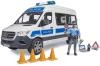 Bruder 02683 Auto MB Sprinter dodávka Policie model 1:16 na baterie Světlo Zvuk