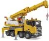 Bruder 03571 Scania 560R jeřáb Liebherr na baterie Světlo Zvuk model 1:16 plast
