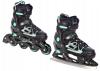 Raven Spirit black/mint dětské brusle 2v1