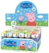 Bublifuk Peppa Pig 60ml dětský bublifukovač s hrou ve víčku Bublifuk Peppa Pig 60ml dětský bublifukovač s hrou ve víčku