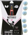 BUTTERFLY - Zhang Jike ZJX6 + míčky 6 ks