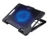 C-TECH Chladící podložka pro ntb CLP-S100, 17[34], 1x 140mm, 2x USB, modré podsvícení