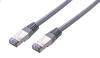 C-TECH Kabel patchcord Cat5e, FTP, šedý, 20m