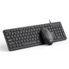 C-TECH KBM-105, drátový combo set klávesnice s myší, USB, CZ/SK