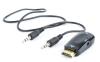 C-TECH redukce HDMI na VGA + Audio, M/F C-TECH redukce HDMI na VGA + Audio, M/F