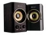C-TECH reproduktory SPK-11, 2.0, dřevěné, černo-zlaté, USB, 5W C-TECH reproduktory SPK-11, 2.0, dřevěné, černo-zlaté, USB, 5W