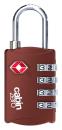 CabinZero TSA Travel Lock Sangria Red CabinZero TSA Travel Lock Sangria Red