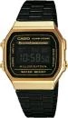 Casio A168WEGB 1BEF černo-zlaté digitální hodinky Casio A168WEGB 1BEF černo-zlaté digitální hodinky