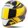CASSIDA Aero Drome modro-fluo žluto-oranžovo-červeno-světle modro-bílá integrální helma na motorku CASSIDA Aero Drome modro-fluo žluto-oranžovo-červeno-světle modro-bílá integrální helma na motorku