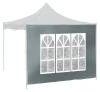 Cattara Bočnice pro párty stan WINDOW 2x3m 420D šedá WATERPROOF