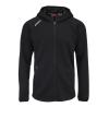 CCM Mikina Locker Room Full Zip Hoodie 2022 JR POUZE Junior, S, černá (VÝPRODEJ)