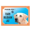 Cedulka Dafiko LABRADOR světlý