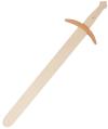 Ceeda DŘEVO Meč dětský rytířský 58cm velký (dřevěná hračka)
