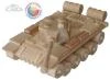 Ceeda DŘEVO Tank RUSKÝ (dřevěná hračka) Ceeda DŘEVO Tank RUSKÝ (dřevěná hračka)