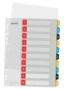 Leitz Celoplastové rejstříky Cosy A4 popisovatelné na počítači 1-10 Leitz Celoplastové rejstříky Cosy A4 popisovatelné na počítači 1-10