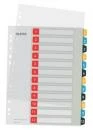 Leitz Celoplastové rejstříky Cosy A4 popisovatelné na počítači 1-12 Leitz Celoplastové rejstříky Cosy A4 popisovatelné na počítači 1-12