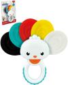 Clementoni Baby chrastítko a kousátko páv pro miminko plast