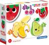 Clementoni Moje první tvarované puzzle Ovoce baby skládačka 4v1