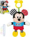 Clementoni PLYŠ Baby Mickey Mouse myšák kousátko Zvuk (plyšová hračka)