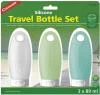Coghlans Ltd. Coghlans sada lahviček Silicone Travel Bottles 3Pack