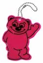 Compass Přívěšek reflexní BEAR - fialový Compass Přívěšek reflexní BEAR - fialový