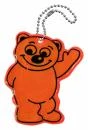 Compass Přívěšek reflexní BEAR - oranžový Compass Přívěšek reflexní BEAR - oranžový