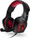 CONNECT IT BATTLE RNBW Ed. 2 herní sluchátka s mikrofonem, USB, 3,5mm Jack,ČERNO-ČERVENÁ