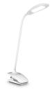 CONNECT IT CLIP stolní Led lampička s klipem, int. baterie, USB-C, BÍLÁ
