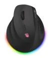 Connect IT FOR HEALTH Cloudy Left bezdrátová vertikální myš pro leváky, RGB podsvícení, 2xBT,USB ČERNÁ Connect IT FOR HEALTH Cloudy Left bezdrátová vertikální myš pro leváky, RGB podsvícení, 2xBT,USB ČERNÁ