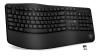 CONNECT IT FOR HEALTH Ergonomická klávesnice, bezdrátová, USB 2.4GHz, CZ + SK verze, ČERNÁ