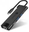 CONNECT IT Multi5in1 USB-C hub, 5v1 (USB-C,2xUSB-A,HDMI,RJ45),externí, ANTRACITOVÝ
