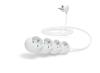 CONNECT IT prodlužovací kabel 230 V, 4 zásuvky, 3 m, bez vypínače (bílý)