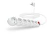 Connect IT Prodlužovací kabel 230 V, 6 zásuvek, 5 m, s vypínačem (bílý) Connect IT Prodlužovací kabel 230 V, 6 zásuvek, 5 m, s vypínačem (bílý)