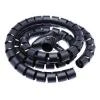 Connect IT Trubice pro vedení kabelů WINDER, 1,5m x 30mm černá