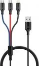 Connect IT Wirez 3in1 USB-C Micro USB Lightning, 1,2 m Connect IT Wirez 3in1 USB-C Micro USB Lightning, 1,2 m