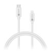 CONNECT IT Wirez kabel USB-C - Lightning, 27 W, 1 m, BÍLÁ