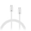 Connect IT Wirez kabel USB-C - USB-C, 60 W, 1 m, BÍLÁ Connect IT Wirez kabel USB-C - USB-C, 60 W, 1 m, BÍLÁ