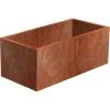 CORGARDEN Line corten 60 x 120 x 50 cm zahradní květináč CORGARDEN Line corten 60 x 120 x 50 cm zahradní květináč