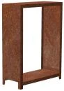 CORGARDEN 1037 Stora Zahradní dřevník 120 x 80 x 40 cm, corten CORGARDEN 1037 Stora Zahradní dřevník 120 x 80 x 40 cm, corten