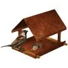 CORGARDEN 1039 Nido Ptačí krmítko 30 x 25 x 23 cm, corten CORGARDEN 1039 Nido Ptačí krmítko 30 x 25 x 23 cm, corten