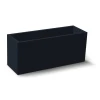 CORGARDEN Tall antracitový nerezový 40 x 120 x 50 cm vysoký zahradní květináč CORGARDEN Tall antracitový nerezový 40 x 120 x 50 cm vysoký zahradní květináč
