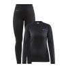 Craft CORE Dry Baselayer W 1909706 dámský set POUZE S - růžová (VÝPRODEJ)