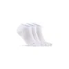 Craft CORE Dry Footies 3-pack 1910638 ponožky - bílá (900000)