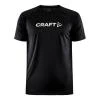 Craft CORE Essence Logo 1911786 pánské triko - černá (999000) POUZE XXL (VÝPRODEJ)