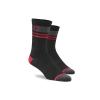 Crankbrothers Icon MTB Sock Black/Red/Grey